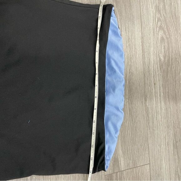 3/$25 ✺ SWS reversible bandeau bodysuit blue black M/L - Picture 3 of 5